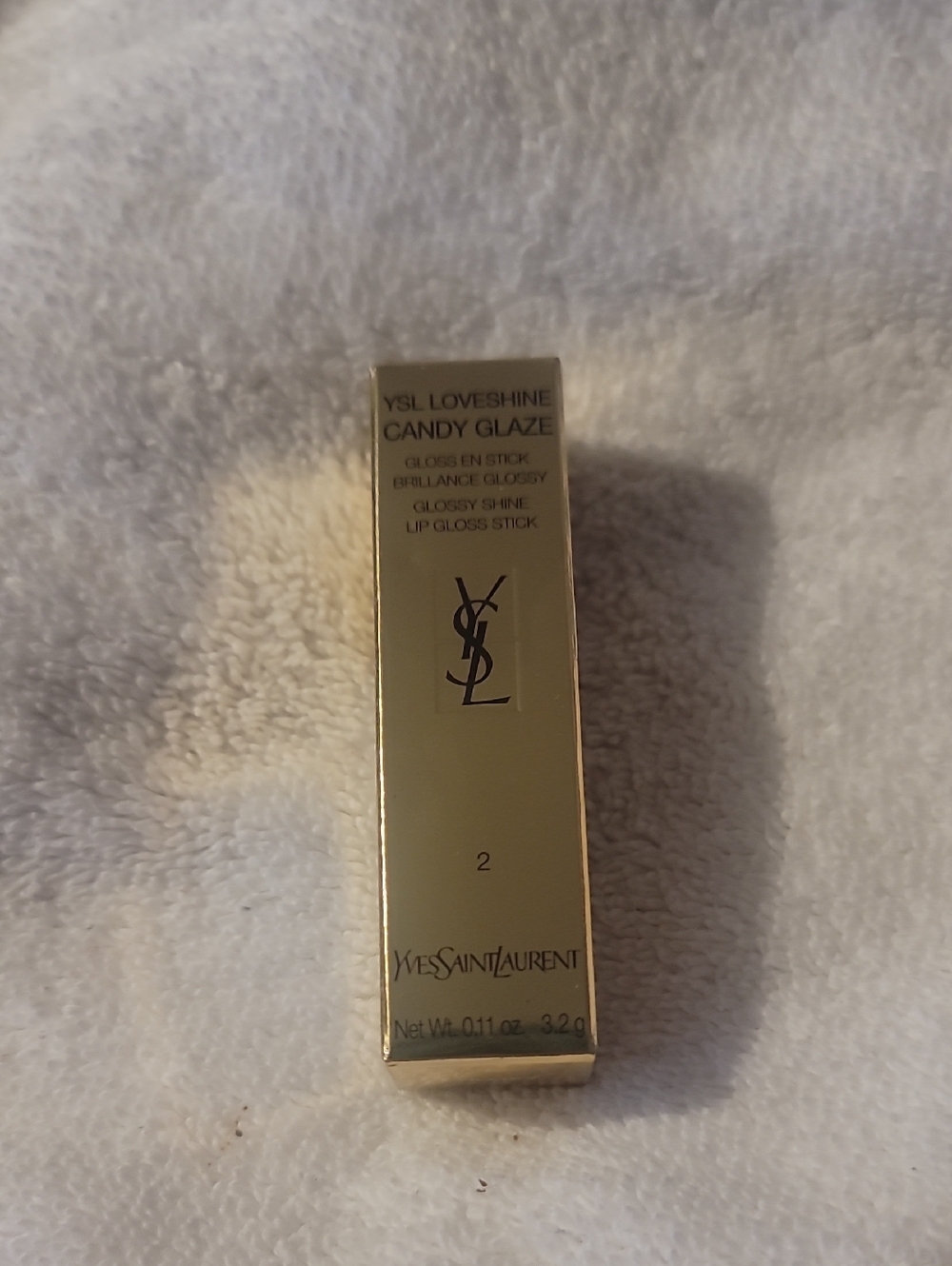 NEW YSL Loveshine Glossy Candy Glaze Lip Gloss Stick Full Size (3.2 g) - Picture 4 of 6